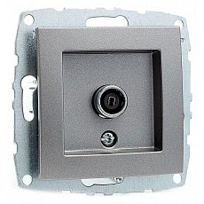 ТВ-розетка проходная без рамки mono electric despina - larissa 500-002405-137